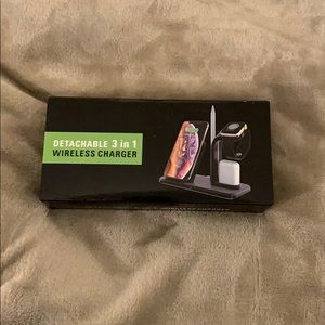 Charging station for iPhone, Apple Watch, &AirPods